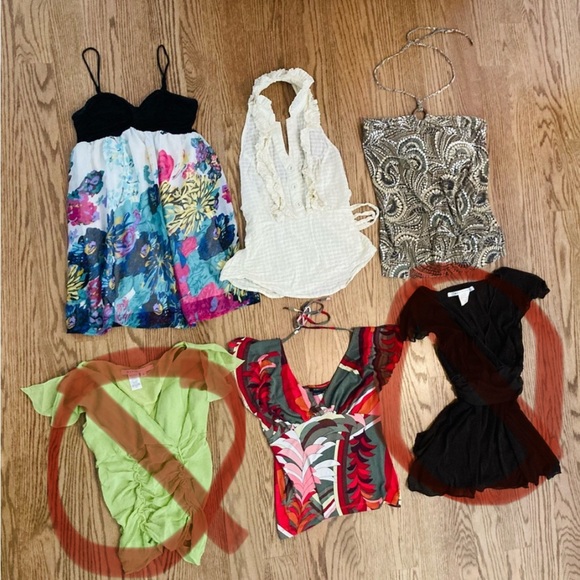 Bundle of 4 like new tops! All range from XS-S - Picture 1 of 10